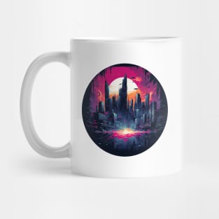 Cyberpunk City Mug